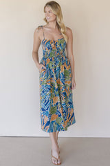Tropical Muse Midi Dress