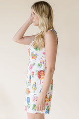 Mai Tai Tropical Printed Mini Dress
