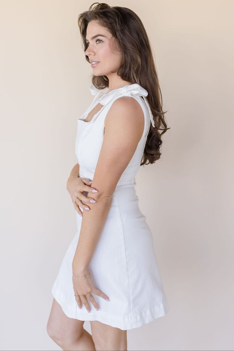 Brentwood Tie Sleeve Dress