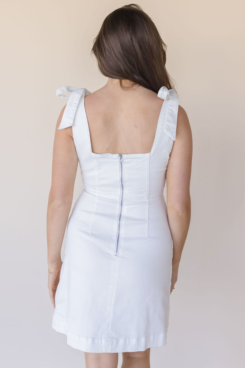 Brentwood Tie Sleeve Dress