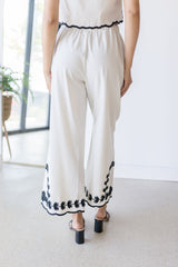 Dahlia Embroidered Pant