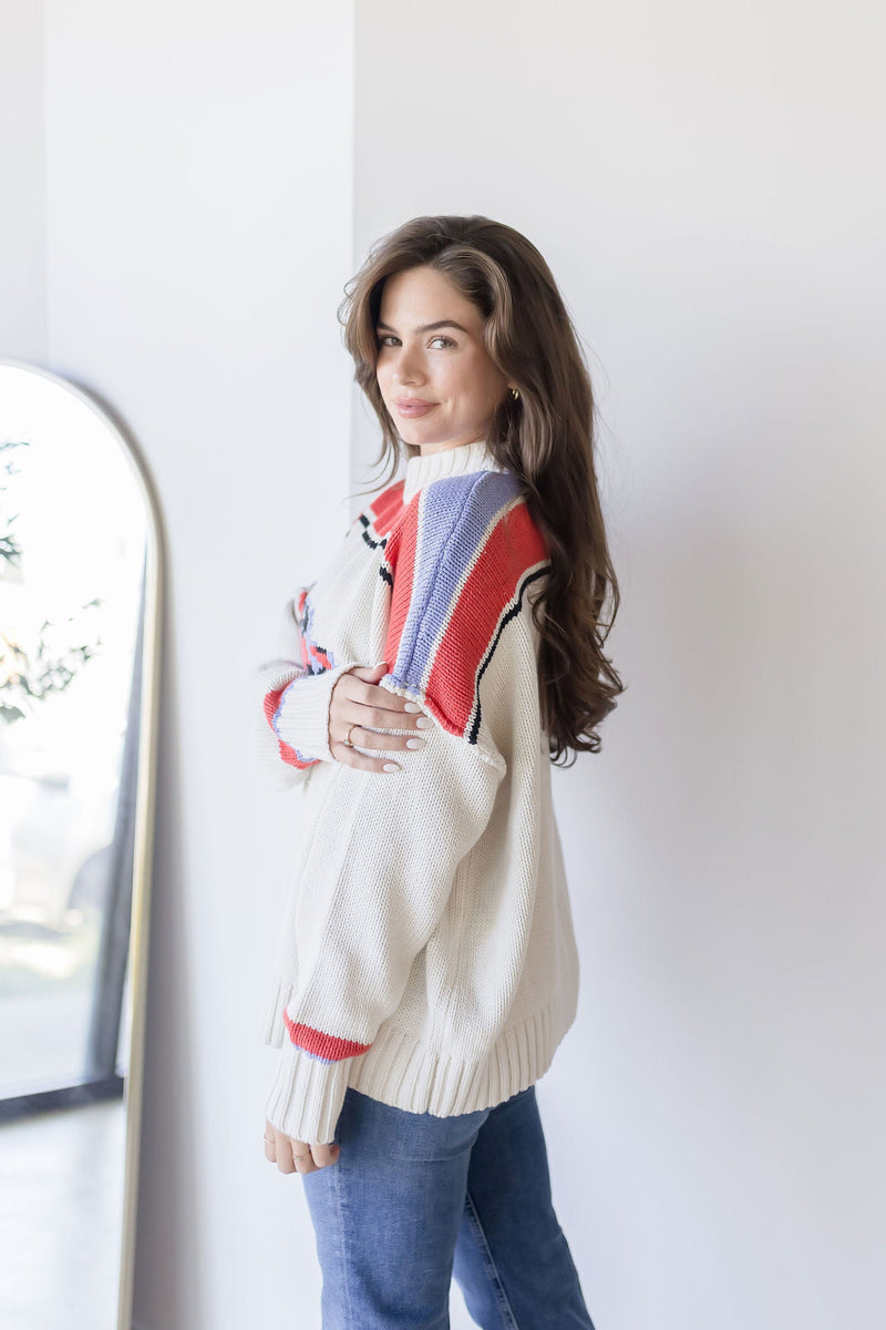 Back Seat Baby Oversized Knit Sweater