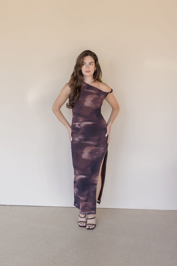 Imogen Midi Mesh Dress