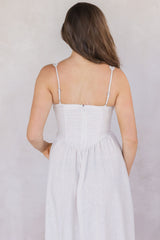 Davenport Striped Midi Dress