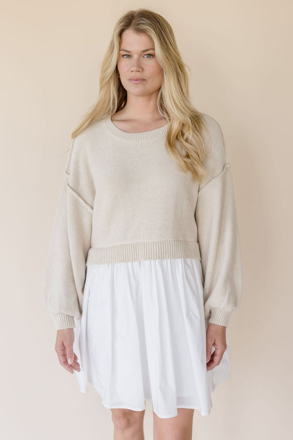 Loyre Oversized Sweater Dress