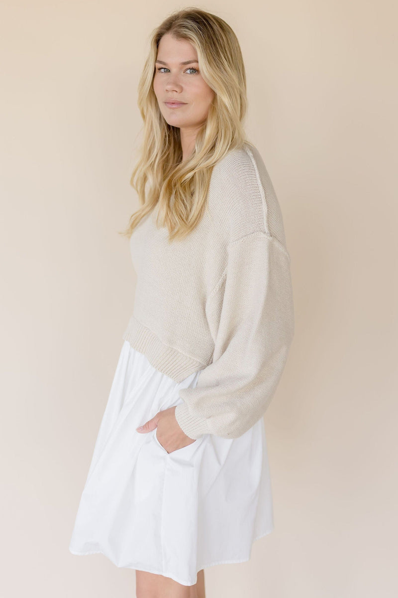 Loyre Oversized Sweater Dress