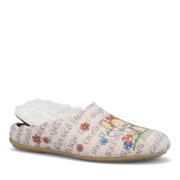 Lupin Mouse Slipper Oyster